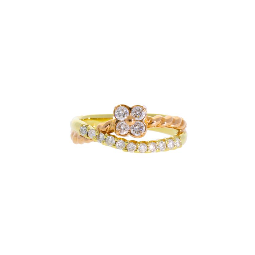 / K18ダイヤリング 0.40ct//Aランク/75