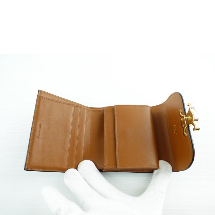 CELINE セリーヌ/スモール トリオンフウォレット/10D782CQH.04LU//F-FG-1291/ABランク/64