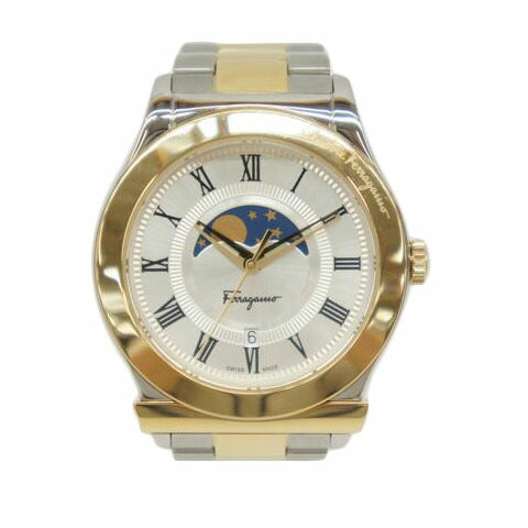 Ferragamo フェラガモ/Ferragamo ムーンフェイズ クォーツ/1898//081907620287/Bランク/05