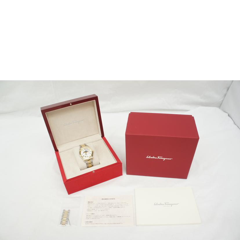 Ferragamo フェラガモ/Ferragamo ムーンフェイズ クォーツ/1898//081907620287/Bランク/05