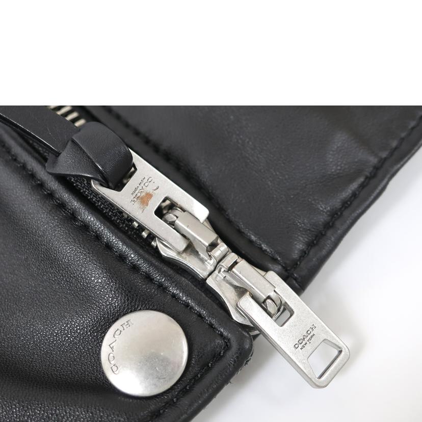 COACH コーチ/アップタウンレーサー ライダースジャケット 羊革/F33830//Aランク/65