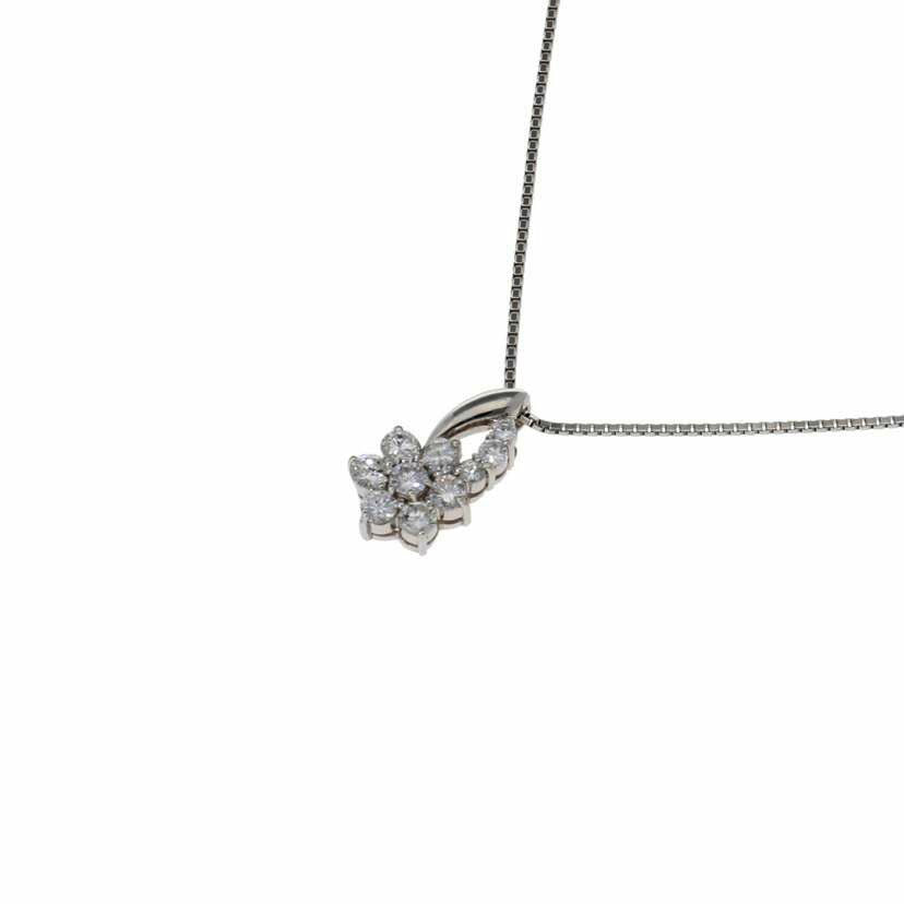 / PT900/850ダイヤネックレス 1.00ct//Aランク/75