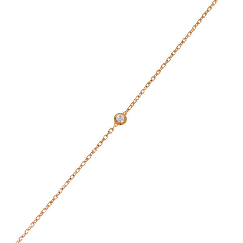 Cartier カルエィエ/ K18PGダイヤブレスレット/ディアマンレジェ//Aランク/75