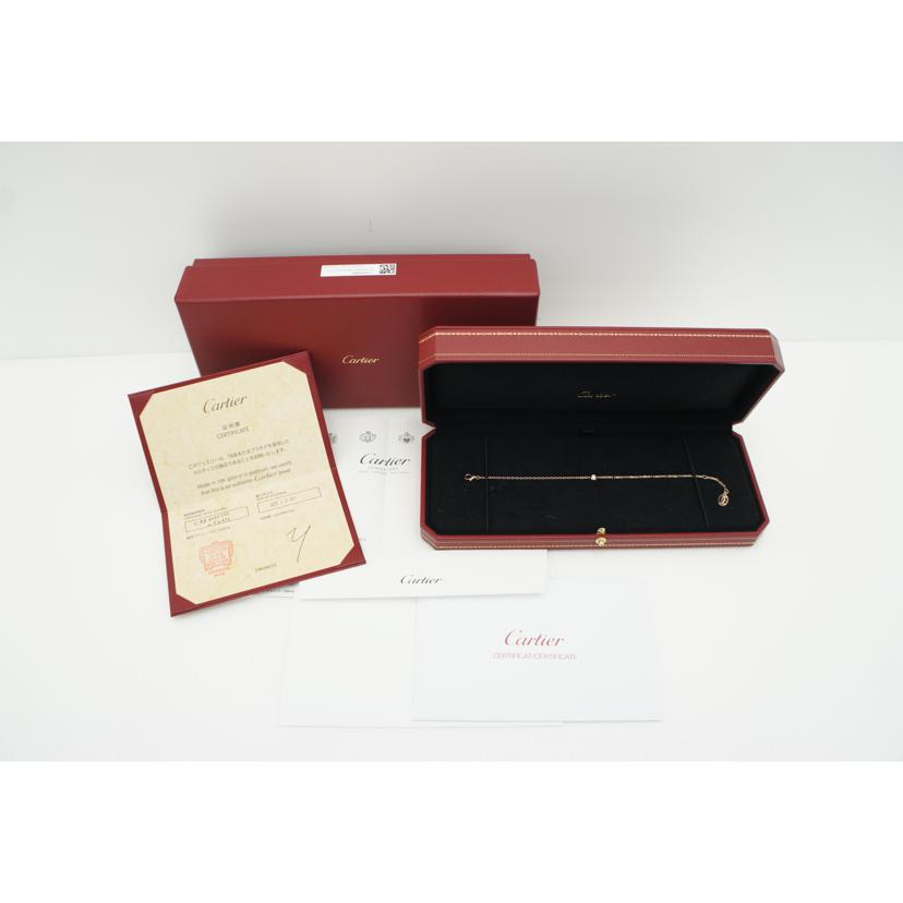 Cartier カルエィエ/ K18PGダイヤブレスレット/ディアマンレジェ//Aランク/75