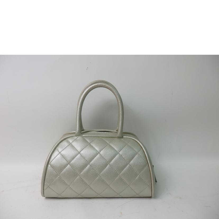 CHANEL シャネル/キャビアスキンココマークミニボストンバッグ/ブロンズ//10565912/Bランク/84