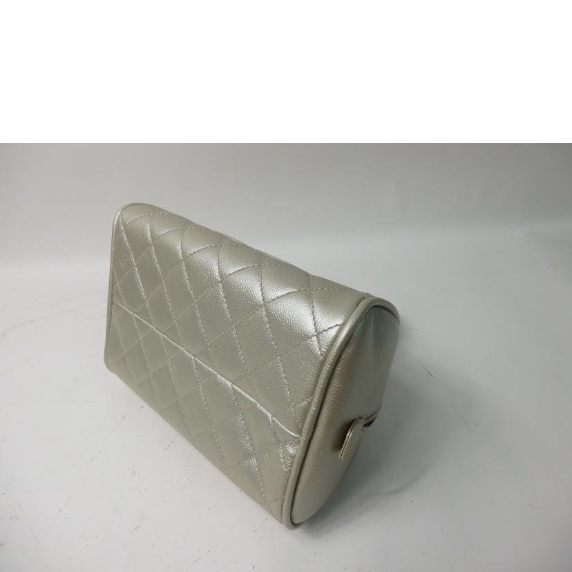 CHANEL シャネル/キャビアスキンココマークミニボストンバッグ/ブロンズ//10565912/Bランク/84