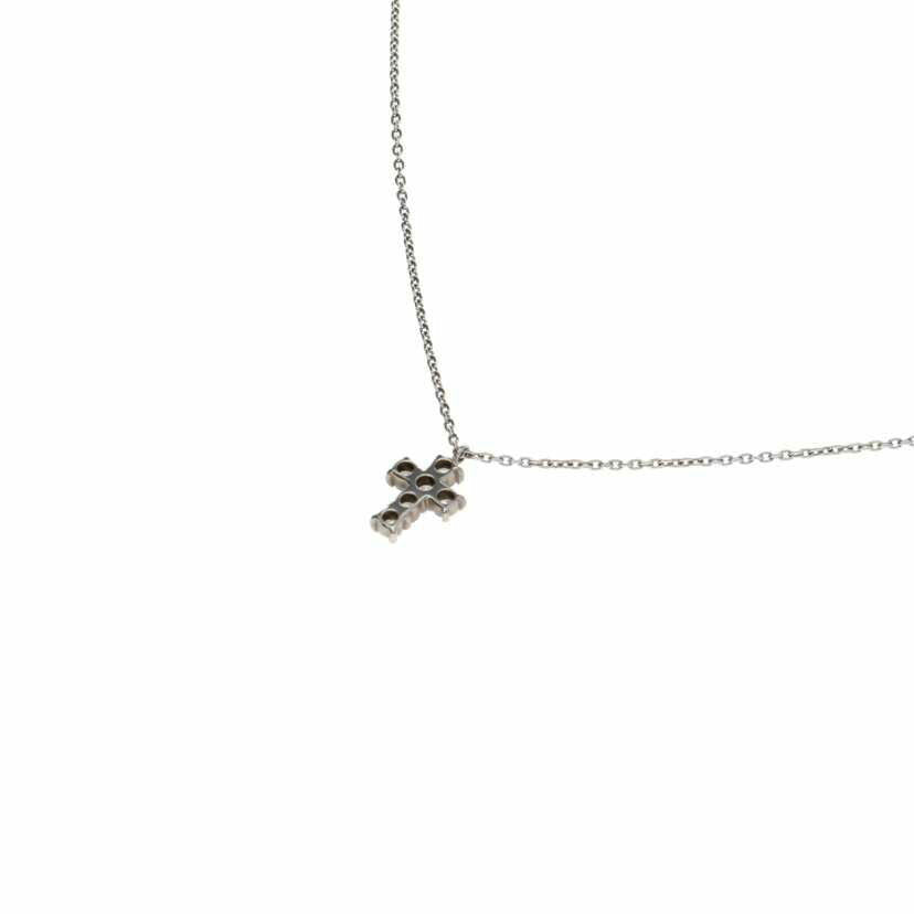 / VA/PT900/850ダイヤネックレス 0.18ct//Aランク/75