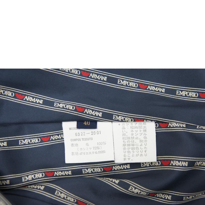 EMPORIO ARMANI エンポリオアルマーニ/EMPORIO ARMANI ウールジャケット/6322-2001//ABランク/09