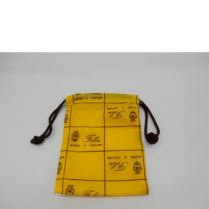 Felisi フェリージ/レザー/クロコ型押し/カードケース/ピンク//ABランク/02