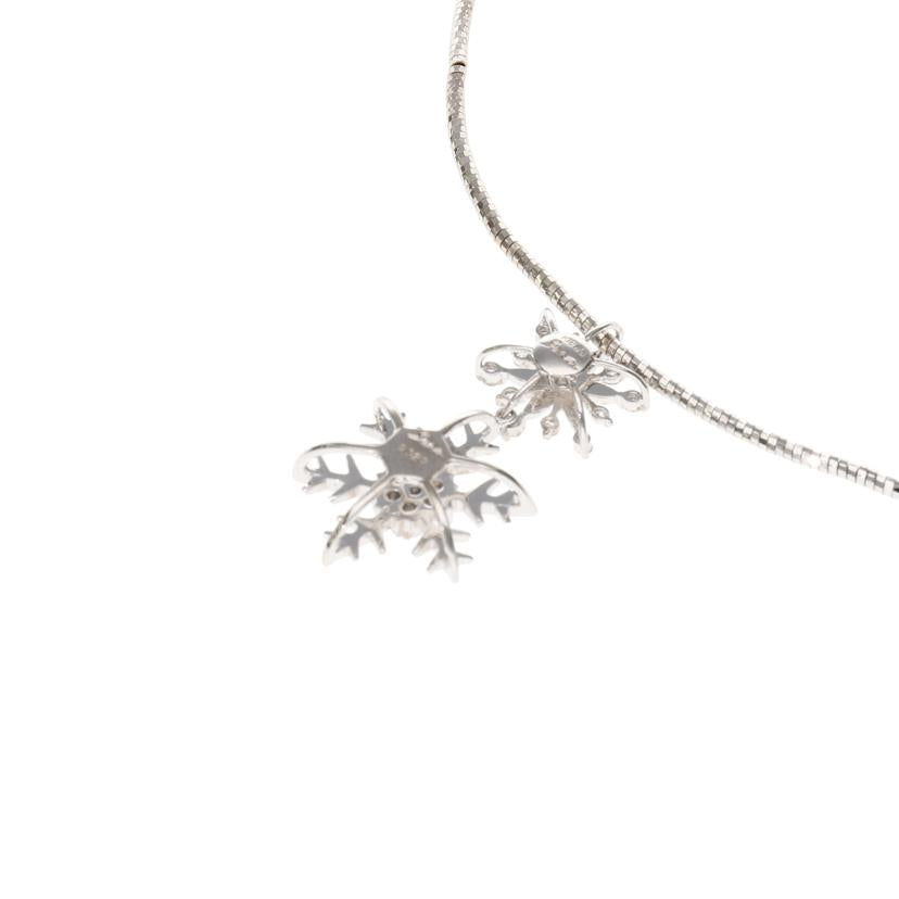 / ◎K18WGダイヤネックレスネックレス 0.32ct//Aランク/75