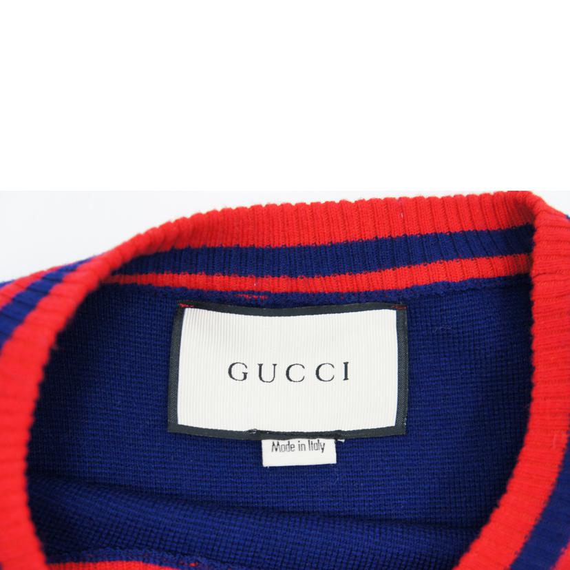 GUCCI グッチ/GUCCI キャットインターシャウールニット//ABランク/05