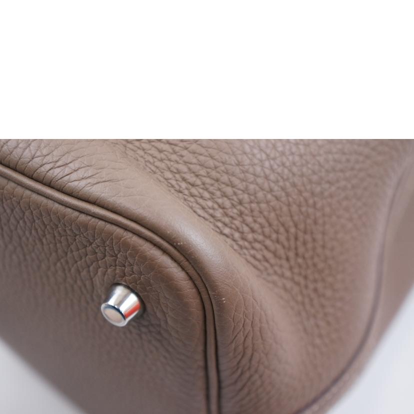 HERMES エルメス/ピコタンロックMM/トリヨンクレマンス/エトゥープ//□N/Aランク/67