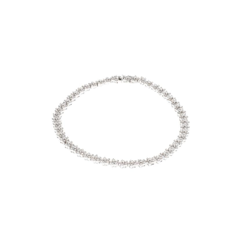 / K18WGダイヤブレスレット2.00ct//Aランク/75