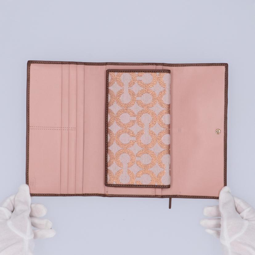 COACH コーチ/オプアート三つ折り長財布//Bランク/75