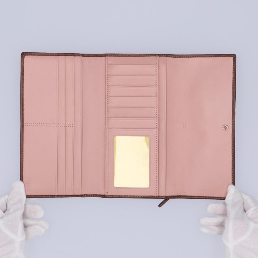 COACH コーチ/オプアート三つ折り長財布//Bランク/75