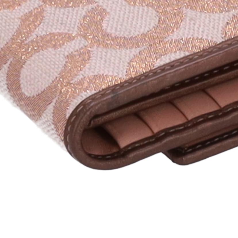 COACH コーチ/オプアート三つ折り長財布//Bランク/75
