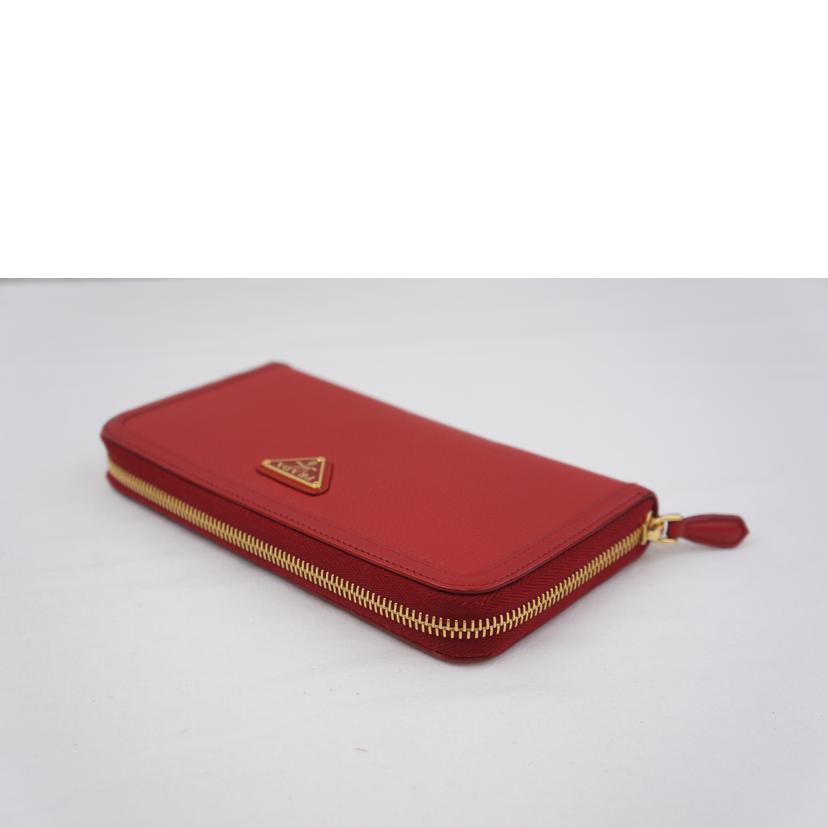 PRADA プラダ/レザーラウンドファスナーウォレット/1ML506//Aランク/67