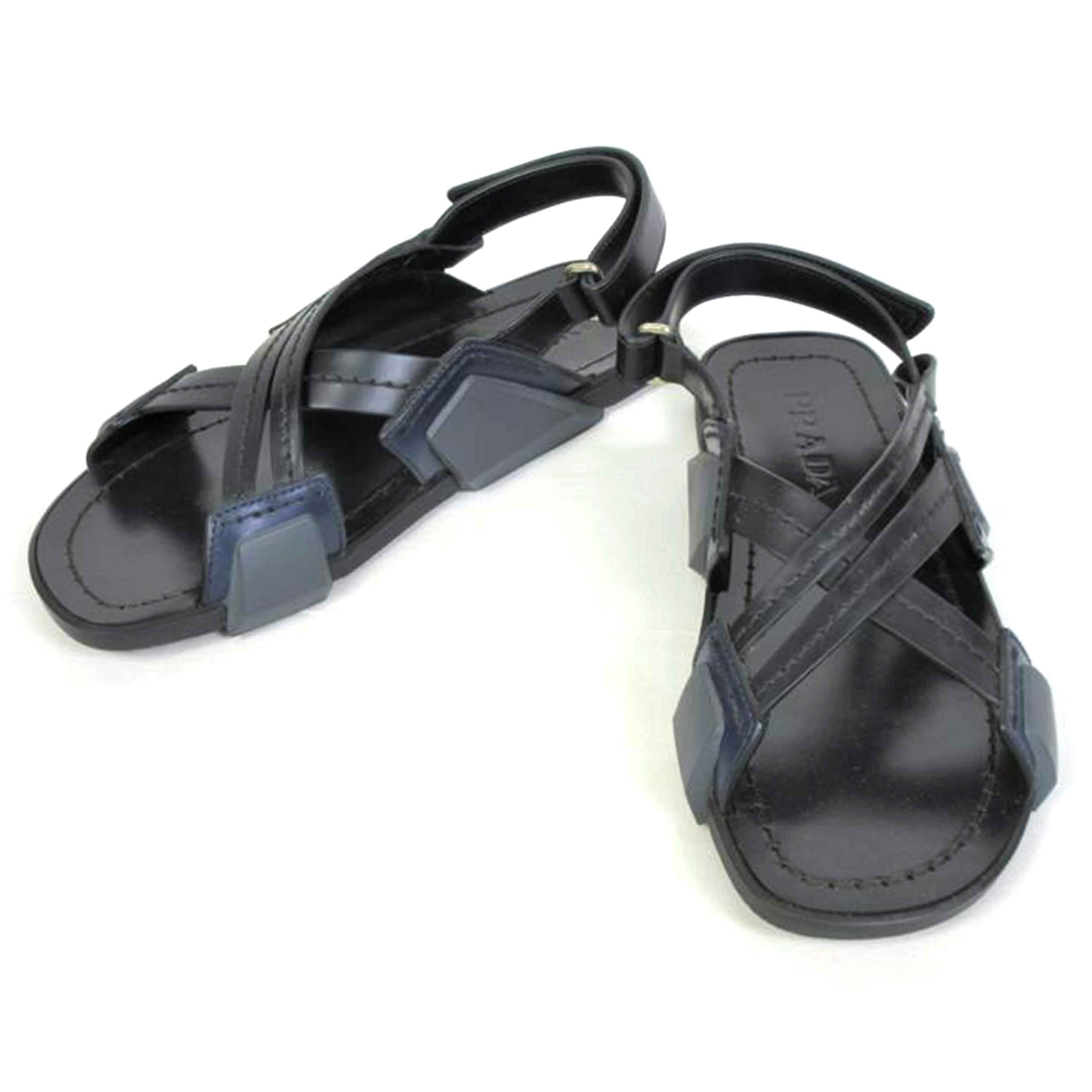 PRADA プラダ/PRADA メンズレザーサンダル 約26.5cm//ABランク/70