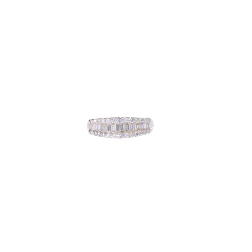 / K18WGダイヤリング1.00ct//Aランク/75