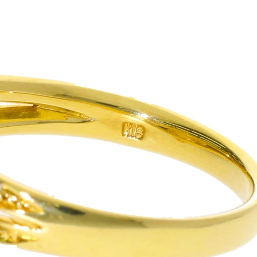/ K18ダイヤリング0.95ct//Aランク/75
