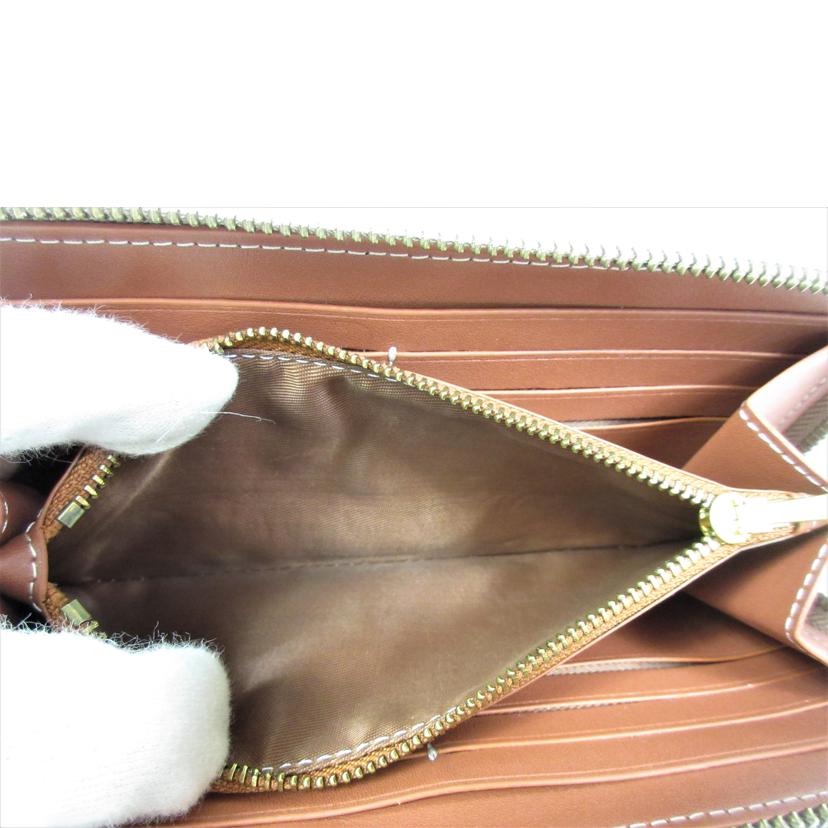 COACH コーチ/ハートプリント アコーディオンジップウォレット/C8547//1683/Aランク/70