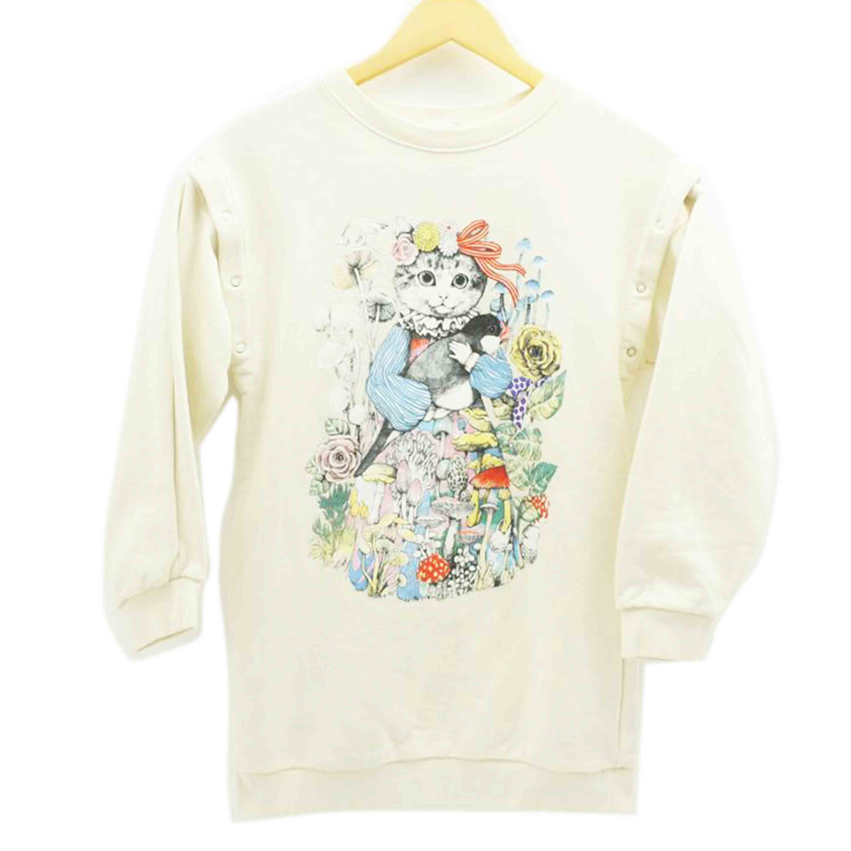 GUCCI グッチ/GUCCI ヒグチユウコ2wayトレーナー ネコ柄//襟汚れ*/BCランク/05