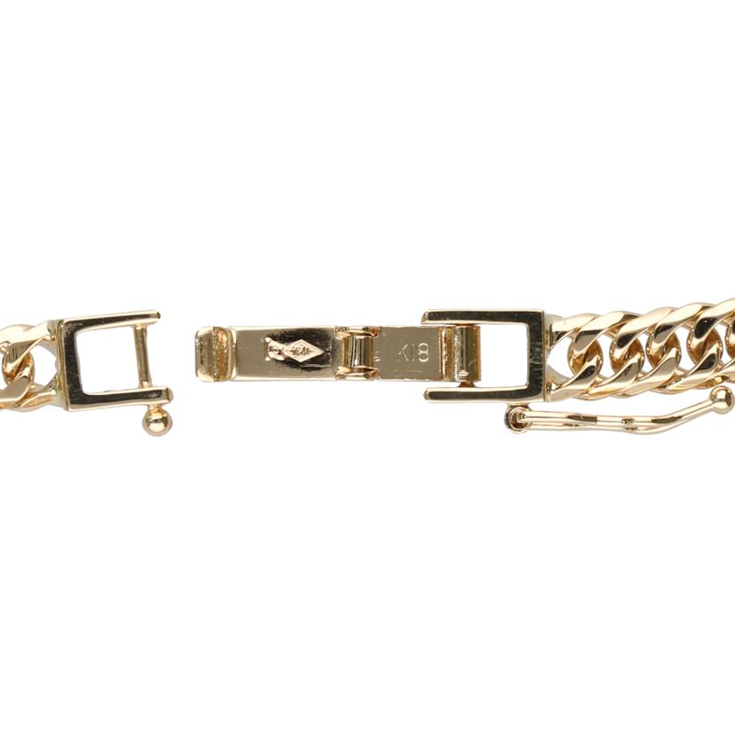 / K18喜平6面Wネックレス30g/50cm//Aランク/75