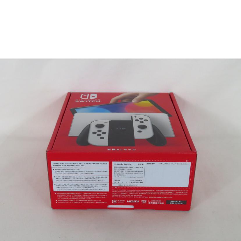 Nintendo 任天堂/Switch有機ELモデル/HEG-001//XTJ50226257061/SAランク/81