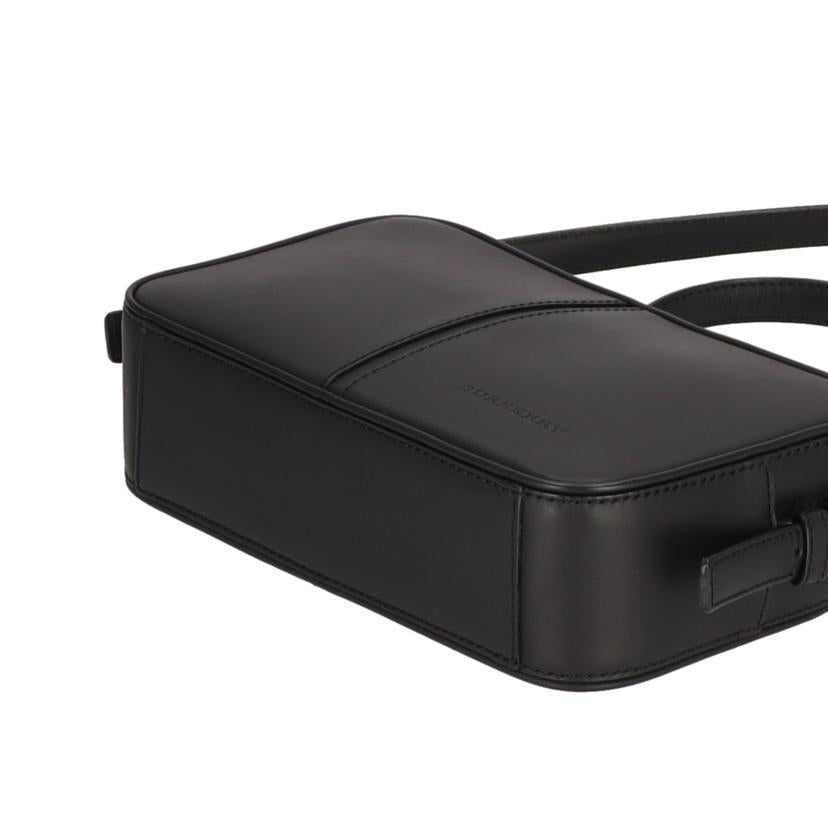 BURBERRY バーバリー/レザー ショルダーバッグ/ブラック//ABランク/75