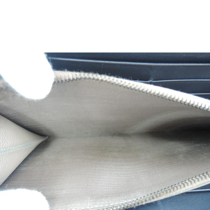 BOTTEGA VENETA ボッテガ・ヴェネタ/イントレチャート ラウンドファスナー長財布/ブラック/114076//B01788320S/Bランク/06