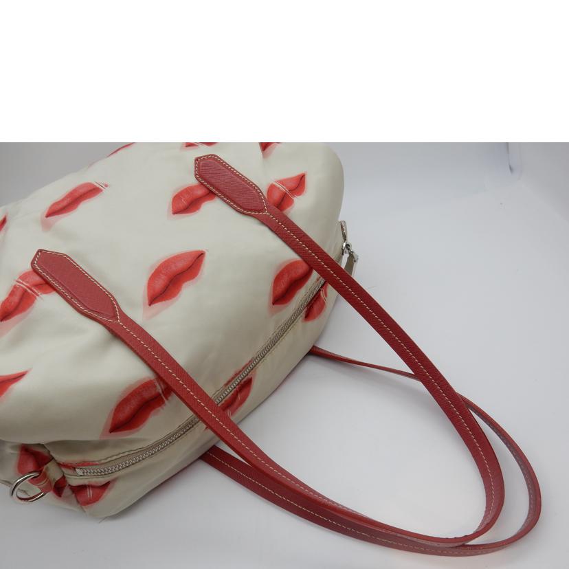 PRADA プラダ/リップ柄ミニボストンバッグ//ABランク/02