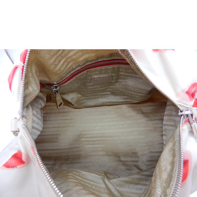 PRADA プラダ/リップ柄ミニボストンバッグ//ABランク/02