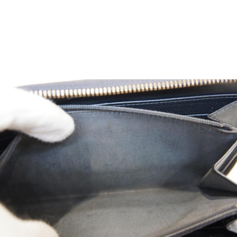 CHANEL シャネル/ソフトキャビアスキンマトラッセラウンドファスナーメタルカラー/20355904//ABランク/92