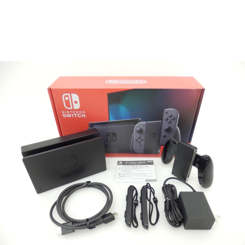 NINTENDO 任天堂/ニンテンドースイッチ本体グレー/HAD-S-KAAAA//XKJ10090745095/ABランク/88