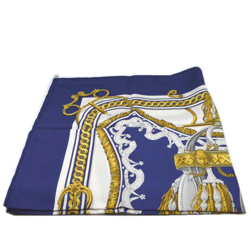 HERMES エルメス/法廷の勒シルクスカーフ・カレ90//SAランク/89
