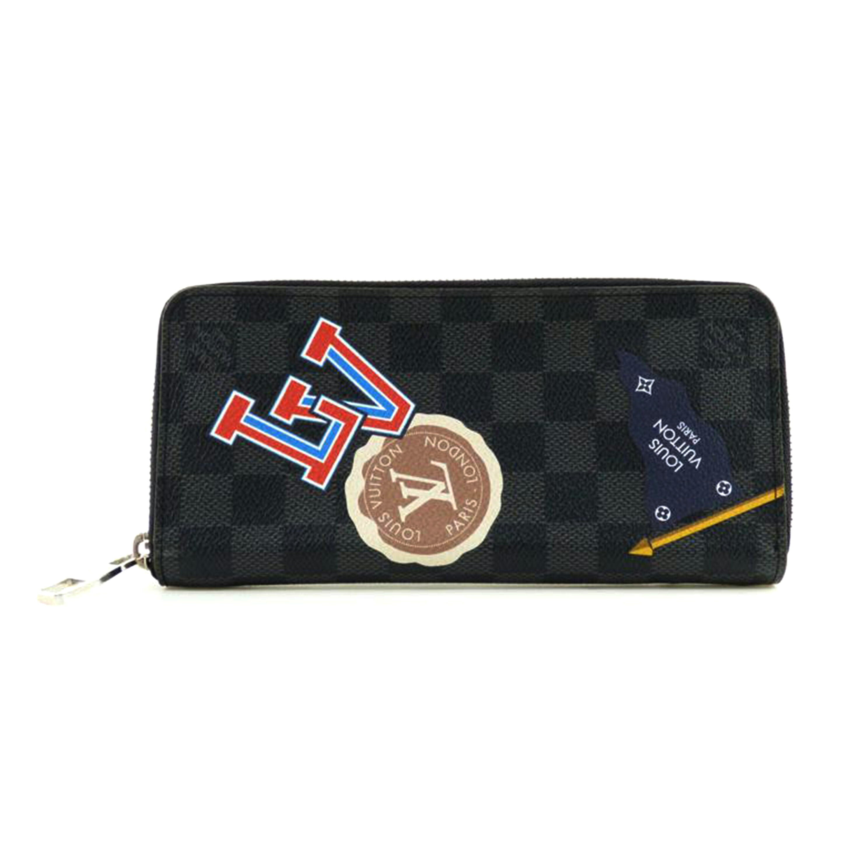 LOUIS VUITTON ルイ・ヴィトン/ジッピーウォレット・ヴェルティカル/ダミエ・グラフィット/N64443//CA2157/ABランク/64