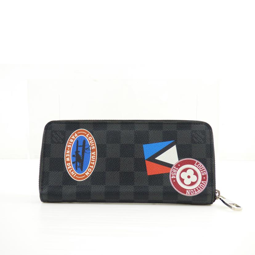 LOUIS VUITTON ルイ・ヴィトン/ジッピーウォレット・ヴェルティカル/ダミエ・グラフィット/N64443//CA2157/ABランク/64