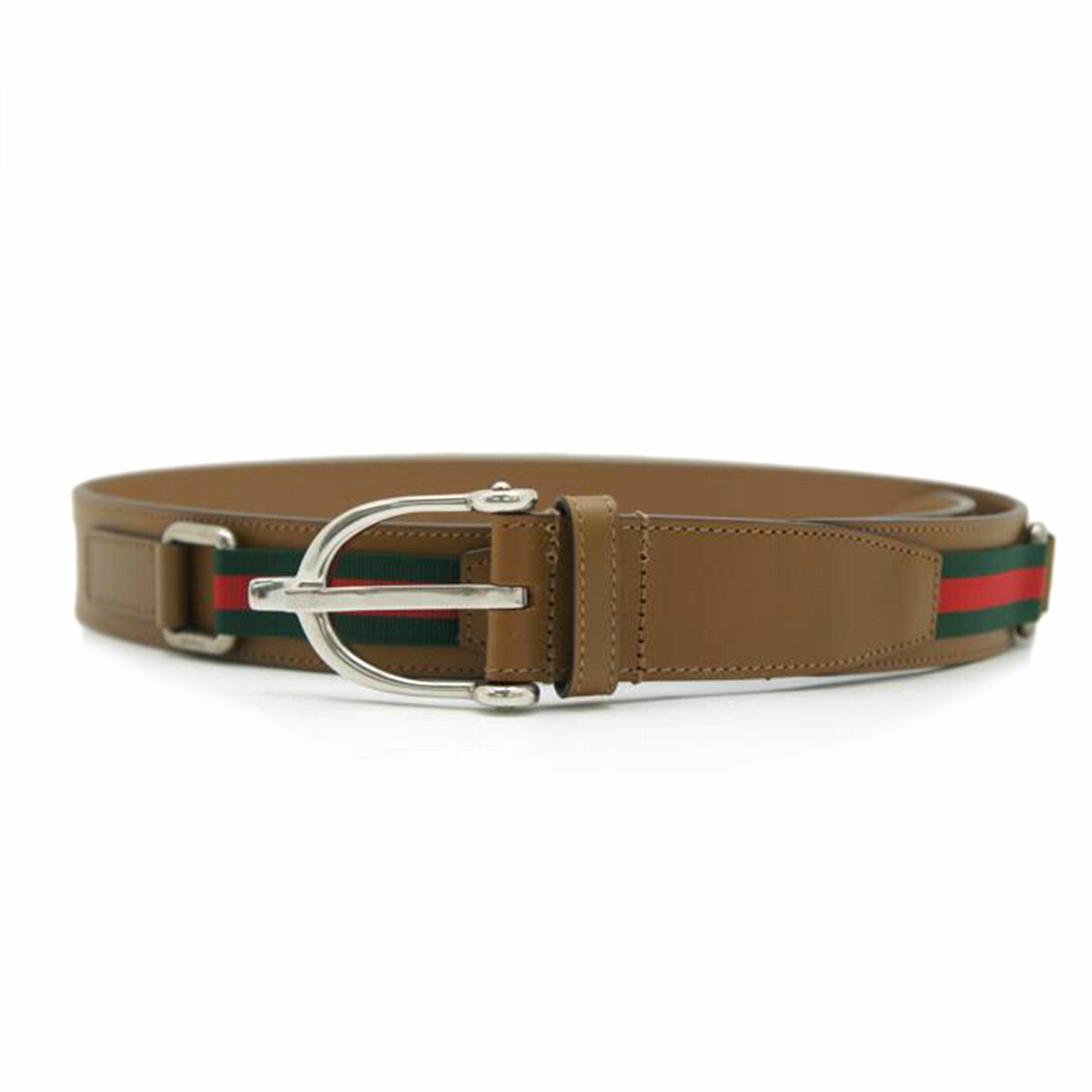 GUCCI グッチ/シェリーラインレザーベルト/サイズ86-96cm/309257//214351/SAランク/75