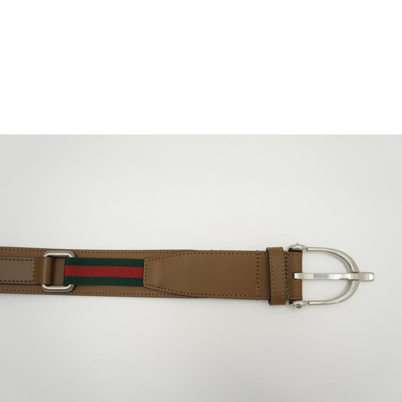 GUCCI グッチ/シェリーラインレザーベルト/サイズ86-96cm/309257//214351/SAランク/75