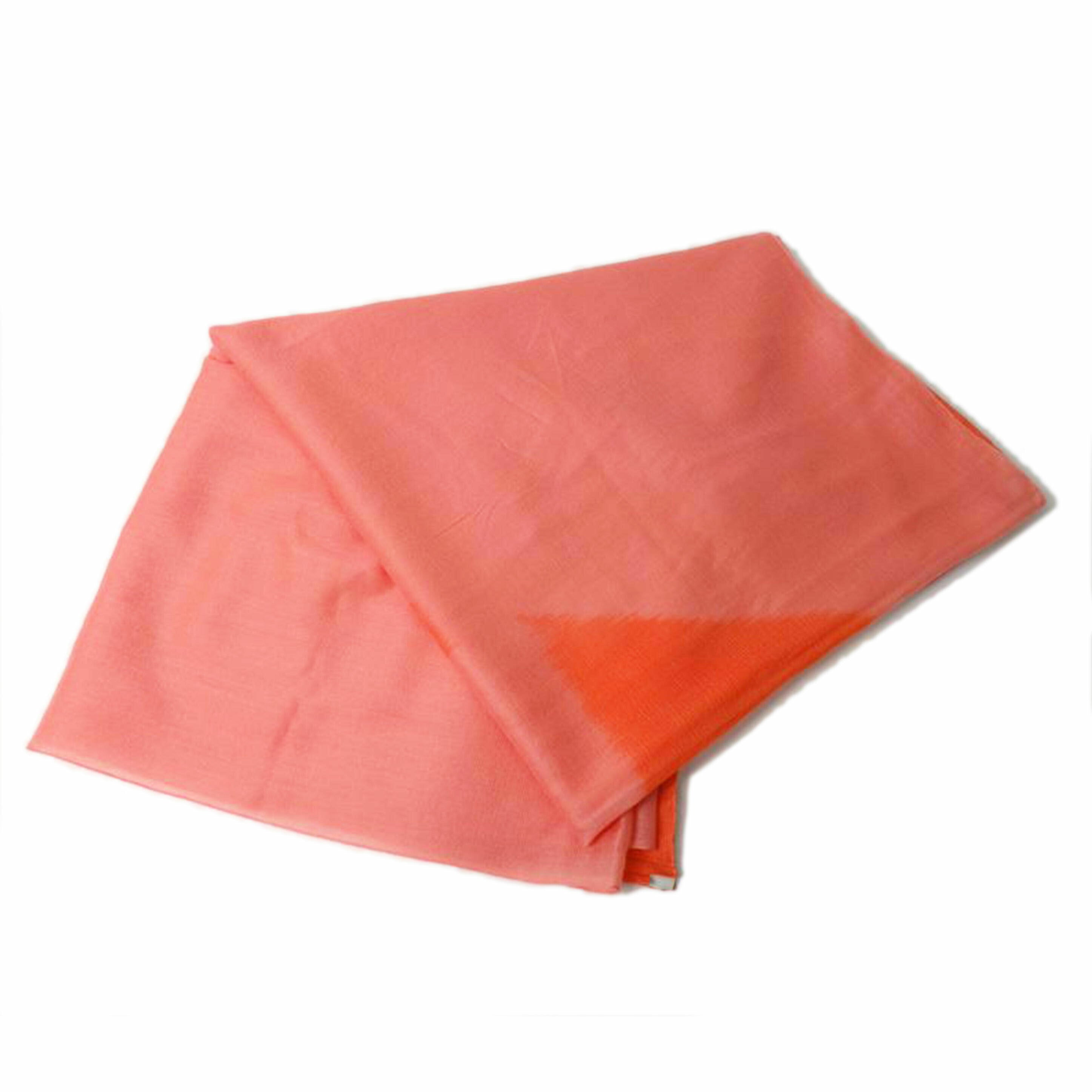 HERMES エルメス/カレ140/H柄/カシミヤ×シルクスカーフ/ストール/オレンジ//ABランク/84