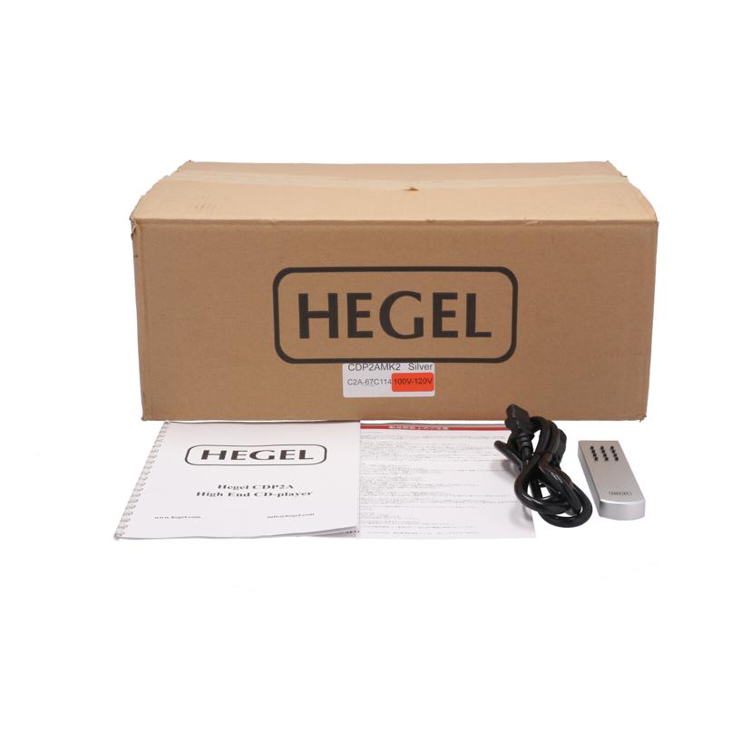HEGEL ヘーゲル/CDプレーヤー/CDP2A MK2//C2A-67C114/Aランク/75