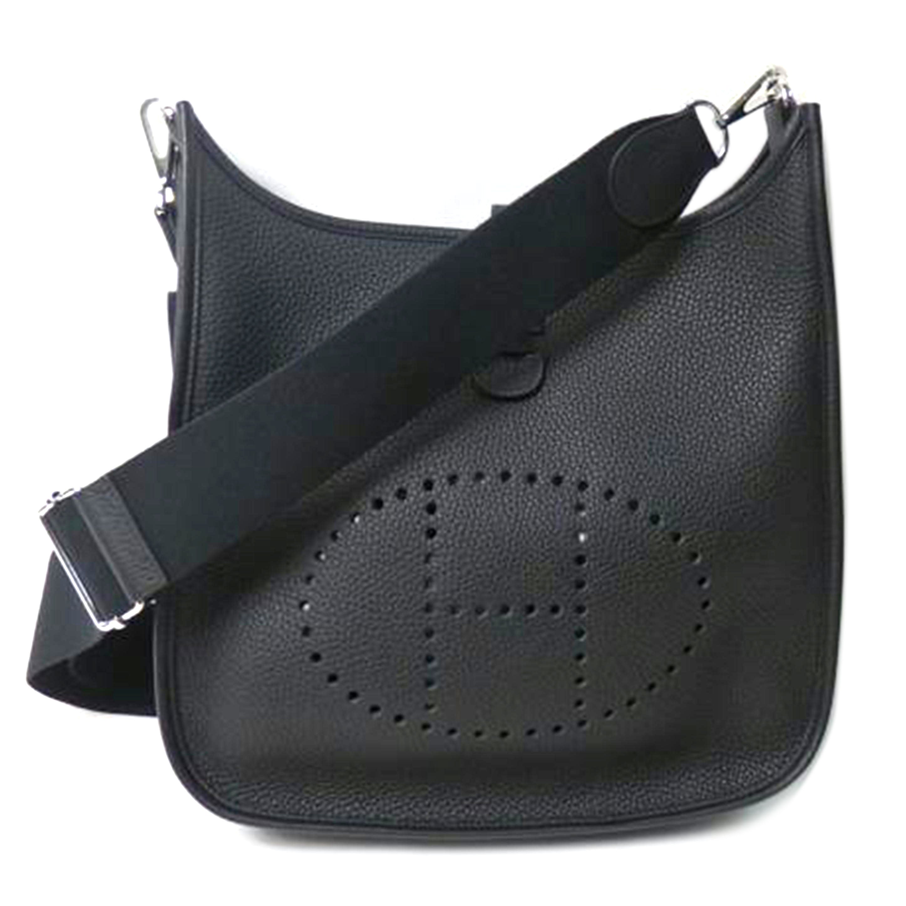 HERMES エルメス/エブリン3PM/トリヨンクレマンス/ノワール黒/SV金具//U刻印 BS 006/SAランク/84