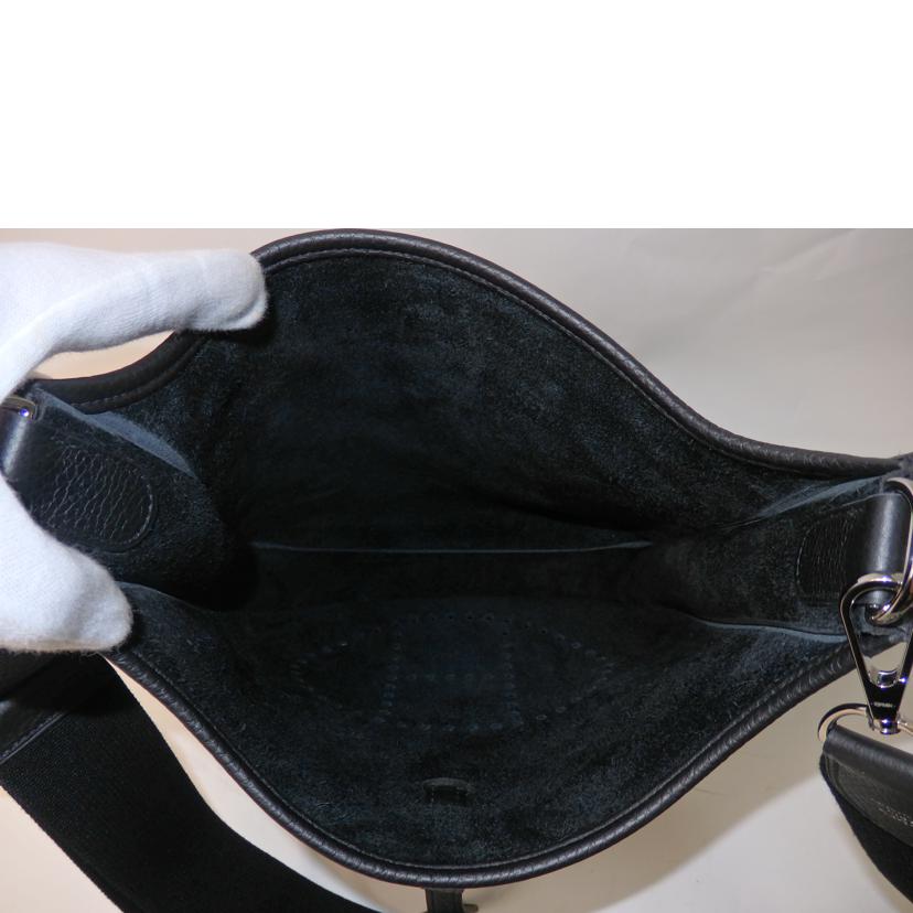 HERMES エルメス/エブリン3PM/トリヨンクレマンス/ノワール黒/SV金具//U刻印 BS 006/SAランク/84