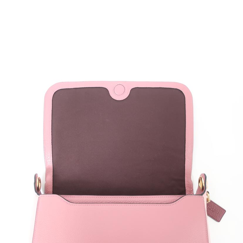 COACH コーチ/ショルダージェスメッセンジャー 斜め掛けバッグ ピンク/4521//Aランク/65