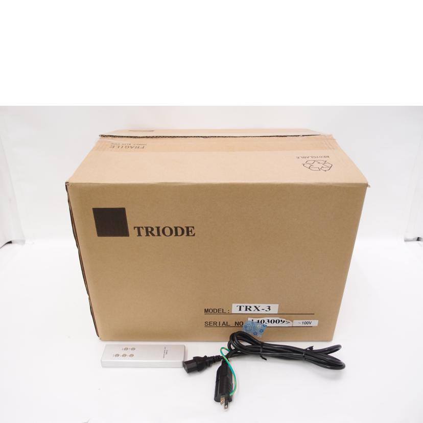 TRIODE トライオード/真空管プリアンプ/TRX-3//14030099/Aランク/69