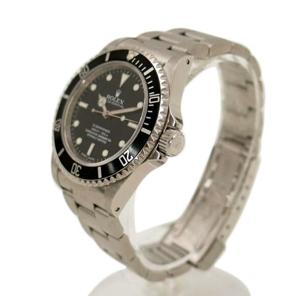 ROLEX ロレックス 黒サブ 腕時計 2010年頃製造 ステンレス 黒文字盤 メンズ 自動巻き/サブマリーナ・ノンデイト・ブラック/G番/自動巻き/14060M//G71**********/Aランク/69