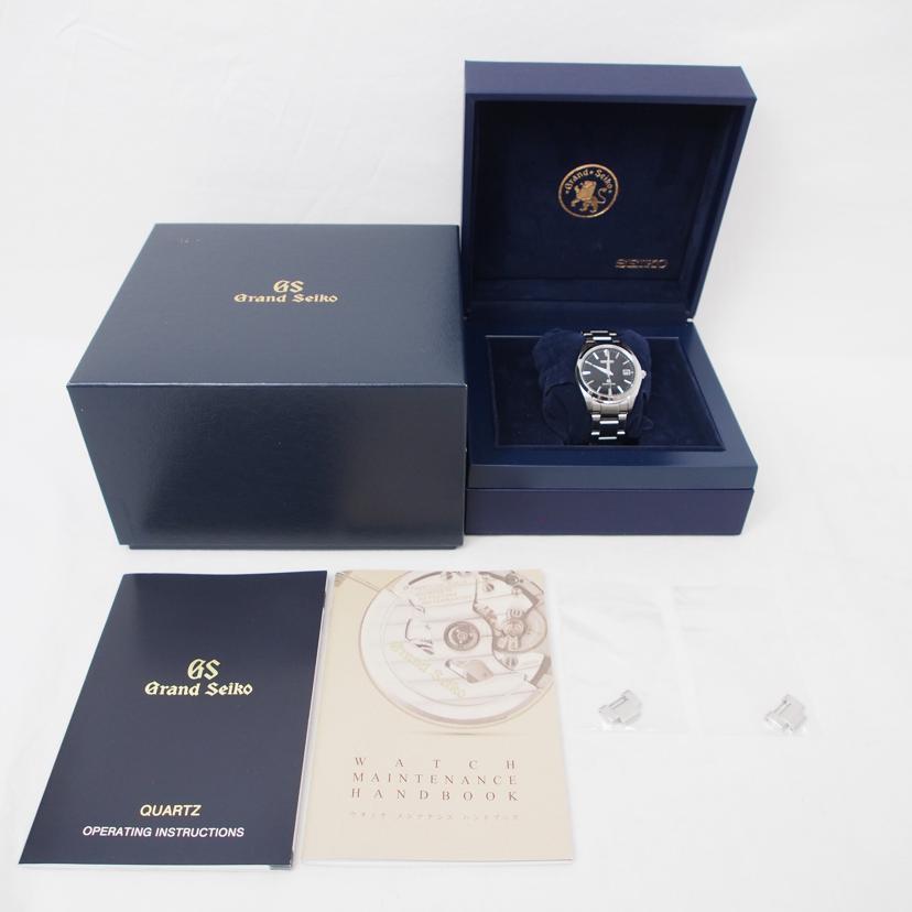 GrandSeiko グランドセイコー/グランドセイコー/クオーツ/黒文字盤/SBGX061//511369/ABランク/78