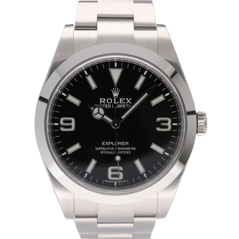 ROLEX ロレックス 腕時計 ランダムシリアル ギャラ2019年 後期型 ホワイト369 ステンレス メンズ 自動巻き/エクスプローラー1/ランダム番/214270//5KX70373/SAランク/75