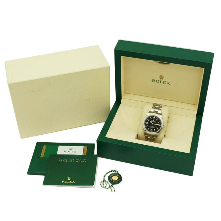 ROLEX ロレックス 腕時計 ランダムシリアル ギャラ2019年 後期型 ホワイト369 ステンレス メンズ 自動巻き/エクスプローラー1/ランダム番/214270//5KX70373/SAランク/75