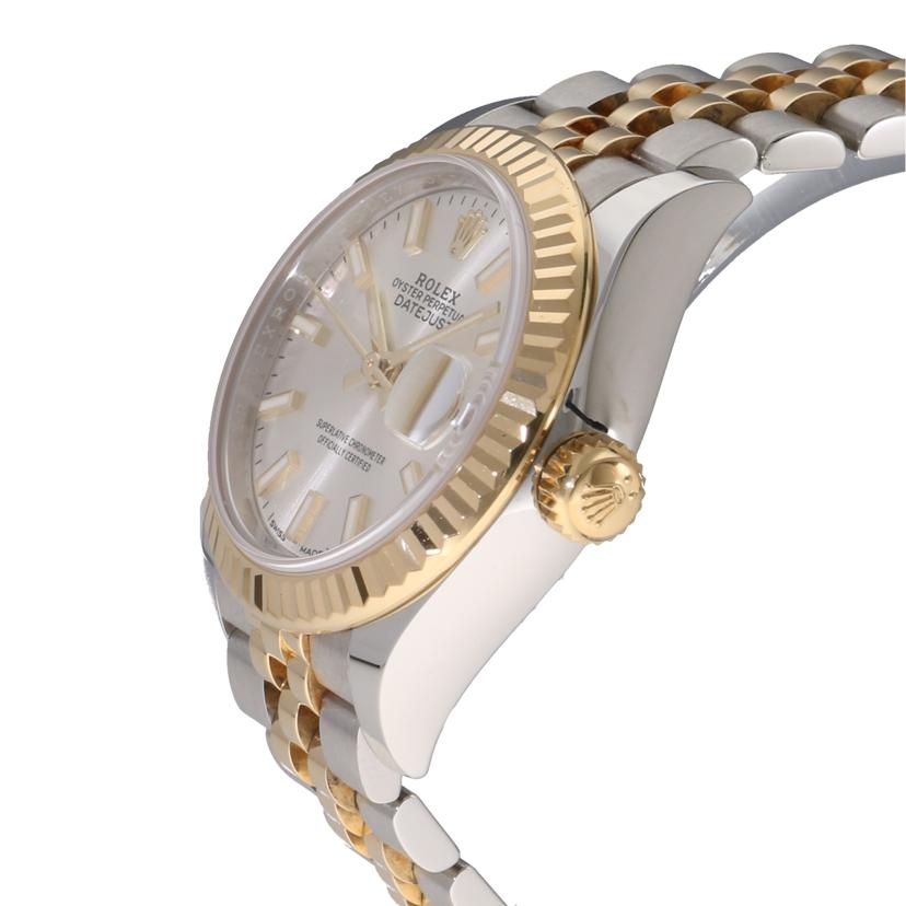 ROLEX ロレックス 腕時計 新品仕上済 ランダムシリアル ギャラ2017年日付 K18YG ステンレス 自動巻き/デイトジャスト・レディース/SS×YG/ランダム番/279173//562F66H1/Aランク/75